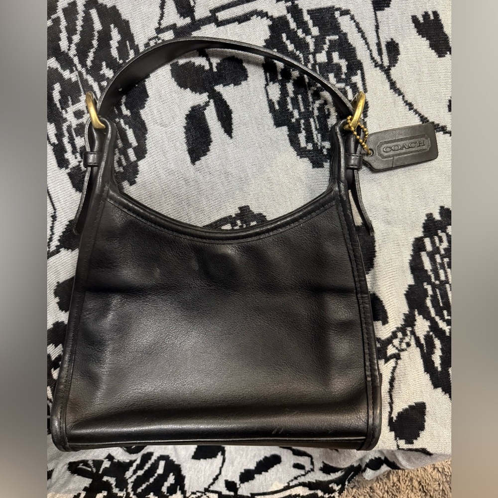 Small Coach black handbag
